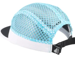 Mesh Net Teal/White/Black 5-panel - Kumo