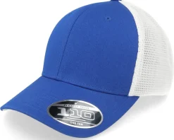 Mesh 2-tone Cap Royal/White 110 Trucker - Flexfit