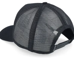 Meshback Clipper Black A-Frame Trucker - Independent