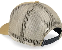 Meshback Clipper Workwear Brown A-Frame Trucker - Independent