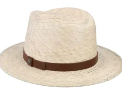 Messer Fedora Natural Straw Hat - Brixton
