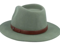 Messer Light Moss Fedora - Brixton
