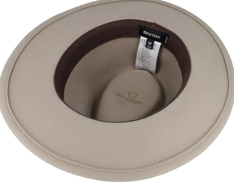 Messer Light Tan Fedora - Brixton