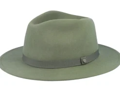 Messer Packable Olive Surplus Fedora - Brixton