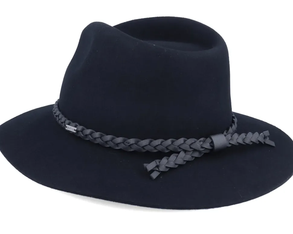 Messer Western Black Fedora - Brixton