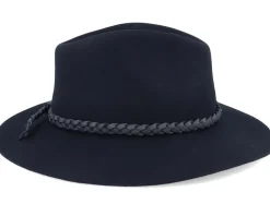 Messer Western Black Fedora - Brixton