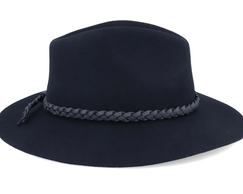 Messer Western Black Fedora - Brixton