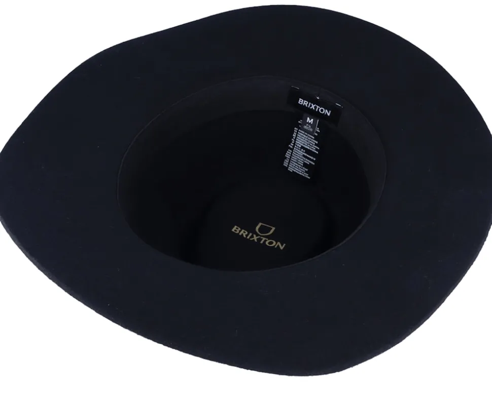 Messer Western Black Fedora - Brixton