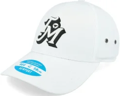 Metal Eye Lit Cap White Adjustable - Taylor Made