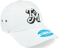 Metal Eye Lit Cap White Adjustable - Taylor Made