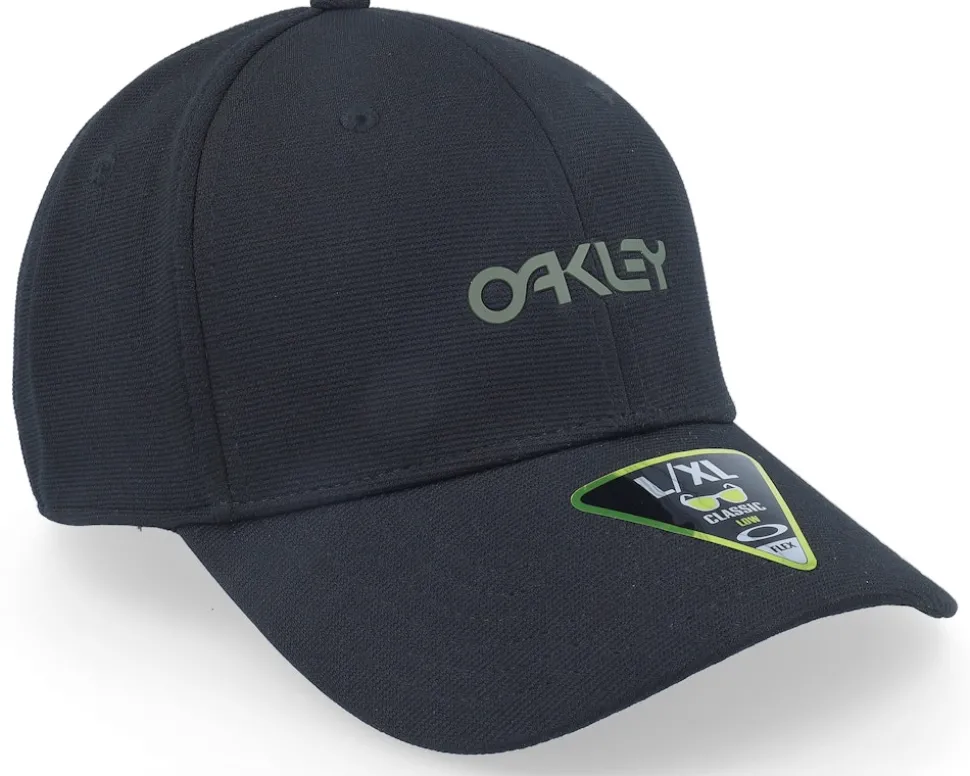 Metallic Black/Black Flexfit - Oakley