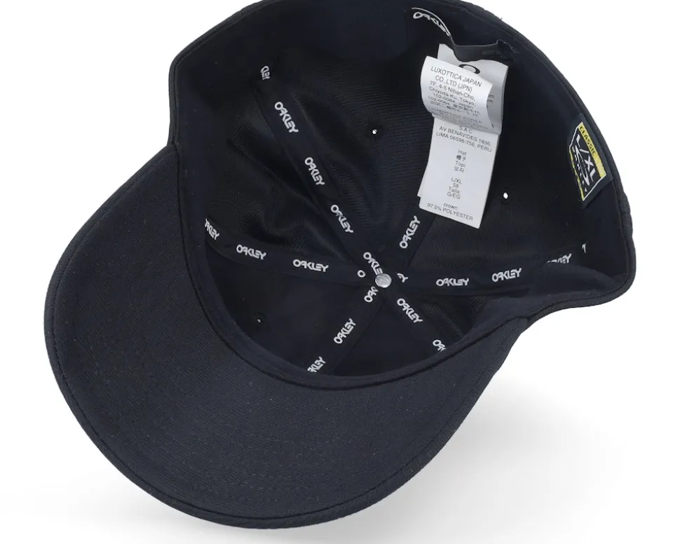 Metallic Black/Black Flexfit - Oakley