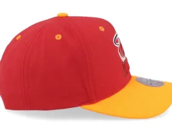 Miami Heat All In 2.0 Pro Red/Yellow Adjustable - Mitchell & Ness