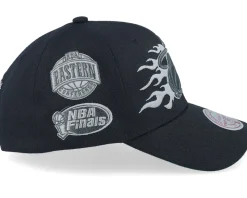 Miami Heat Beautiful Chaos Pro Cap Hwc Black Adjustable - Mitchell & Ness