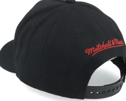 Miami Heat Big Time Pro Black A-frame Adjustable - Mitchell & Ness