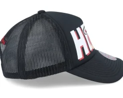 Miami Heat Billboard Hwc Black Trucker - Mitchell & Ness