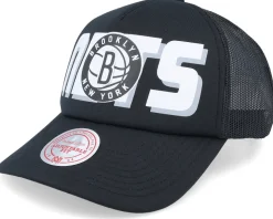 Miami Heat Billboard Hwc Black Trucker - Mitchell & Ness