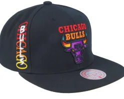 Miami Heat High Grade Black Snapback - Mitchell & Ness