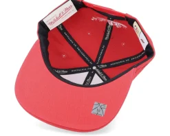 Miami Heat Monochromatic Red Snapback - Mitchell & Ness