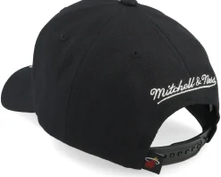 Miami Heat Neon Logo Pro Black Adjustable - Mitchell & Ness