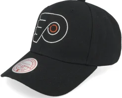 Miami Heat Neon Logo Pro Black Adjustable - Mitchell & Ness