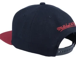 Miami Heat Team 2 Tone 2.0 Black/Red Snapback - Mitchell & Ness
