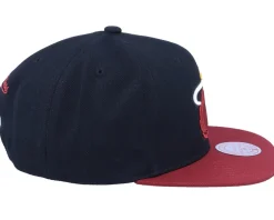 Miami Heat Team 2 Tone 2.0 Black/Red Snapback - Mitchell & Ness