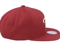 Miami Heat Team Ground 2.0 Maroon Snapback - Mitchell & Ness