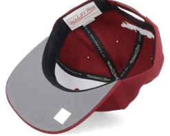 Miami Heat Team Ground 2.0 Maroon Snapback - Mitchell & Ness