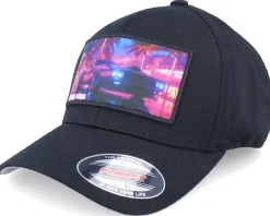 Miami Vibes Car Patch Black Flexfit - Iconic