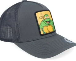 Michelangelo Box Grey/Black A-Frame Trucker - TMNT
