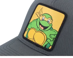 Michelangelo Box Grey/Black A-Frame Trucker - TMNT