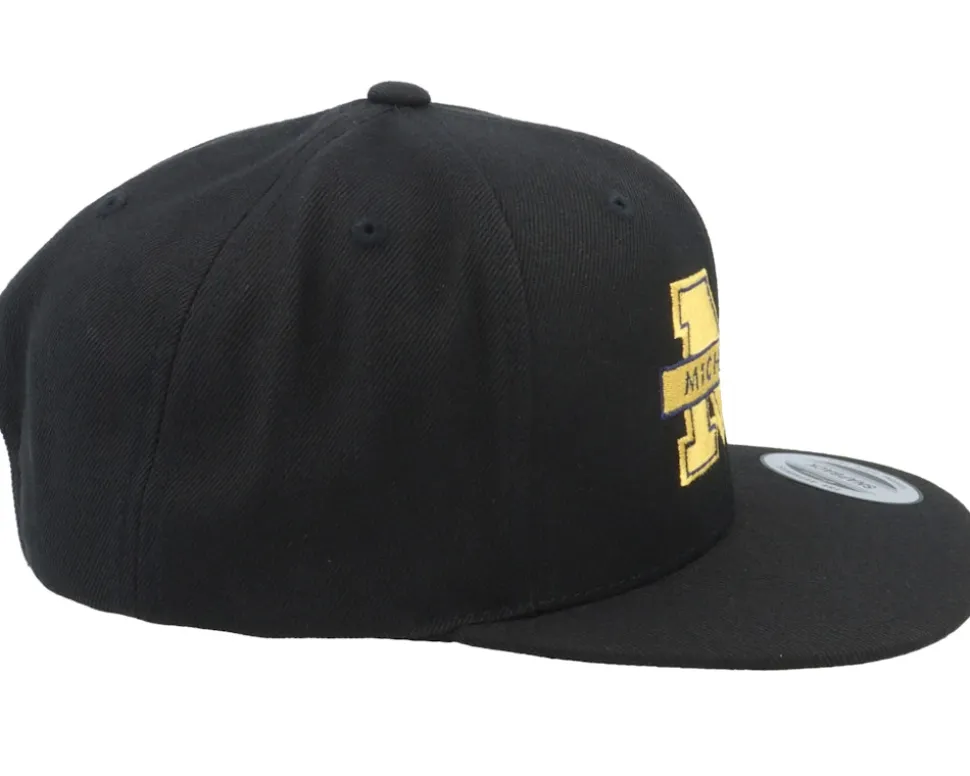 Michigan Wolverines Logo Black Snapback - Park Fields