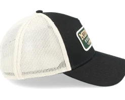 Midwest Twill Valin Patch Ivory/Black Trucker - American Needle