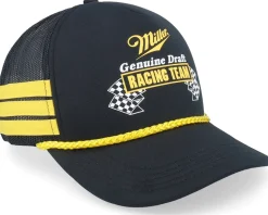 Miller Genuine Draft Talladega Black Trucker - American Needle