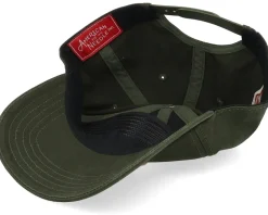 Miller High Life Canvas Roscoe Dark Green A-Frame Adjustable - American Needle