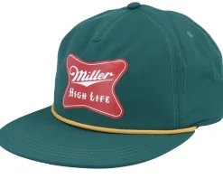 Miller High Life Catalina Dark Green Strapback - American Needle