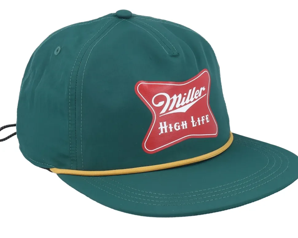 Miller High Life Catalina Dark Green Strapback - American Needle