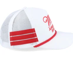Miller High Life Talladega White A-Frame Trucker - American Needle