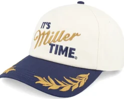 Miller Lite Club Captain Ivory/Navy Adjustable - American Needle