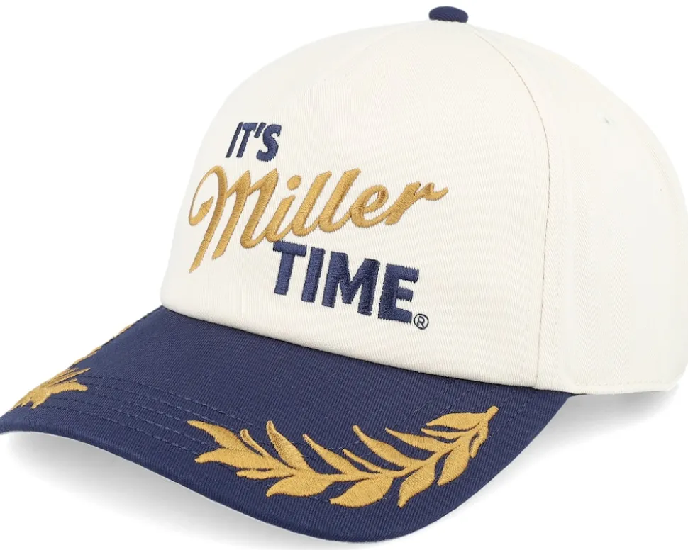 Miller Lite Club Captain Ivory/Navy Adjustable - American Needle