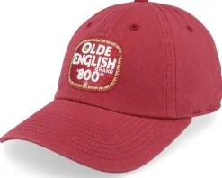 Miller Old English Bp Slouch Red Dad Cap - American Needle