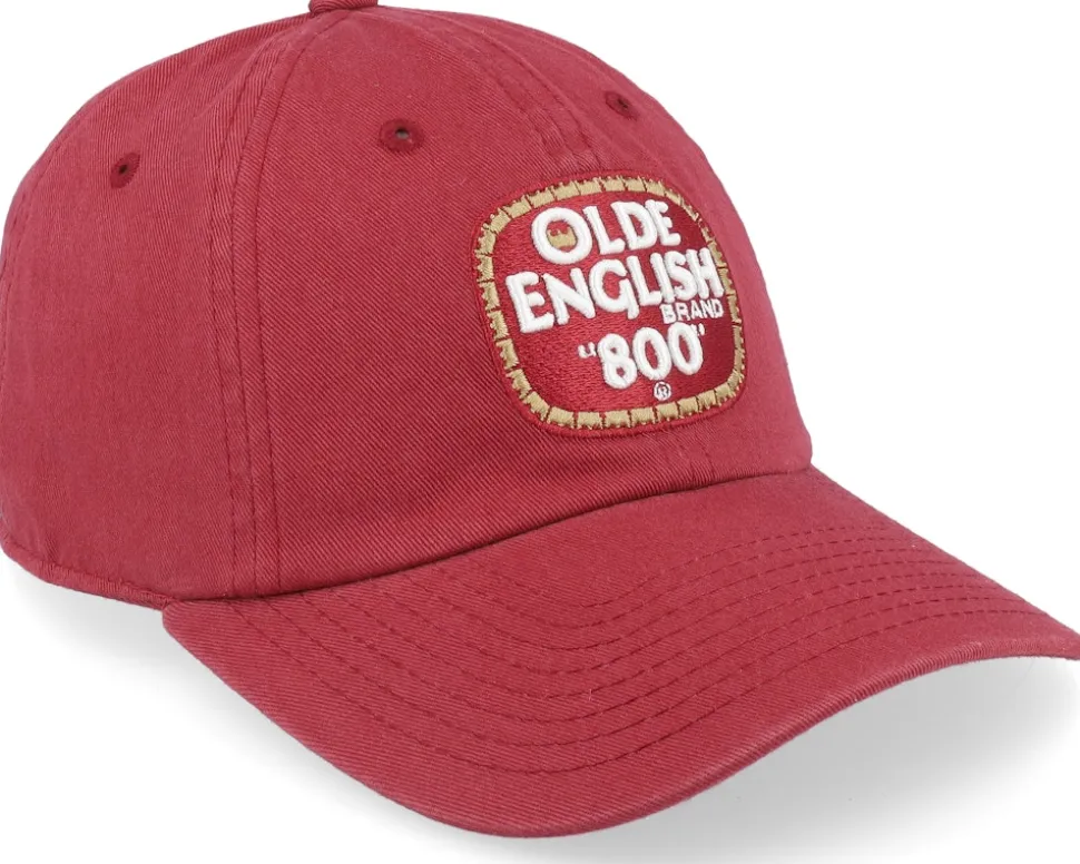 Miller Old English Bp Slouch Red Dad Cap - American Needle