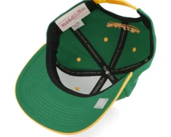 Milwaukee Bucks All In 2.0 Pro Green/Yellow Adjustable - Mitchell & Ness