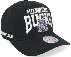 Milwaukee Bucks Big Time Pro Black A-frame Adjustable - Mitchell & Ness