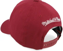 Milwaukee Bucks Classic Red Burgundy Adjustable - Mitchell & Ness
