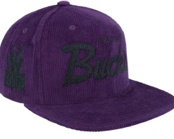 Milwaukee Bucks Corduroy Hwc Purple Snapback - Mitchell & Ness