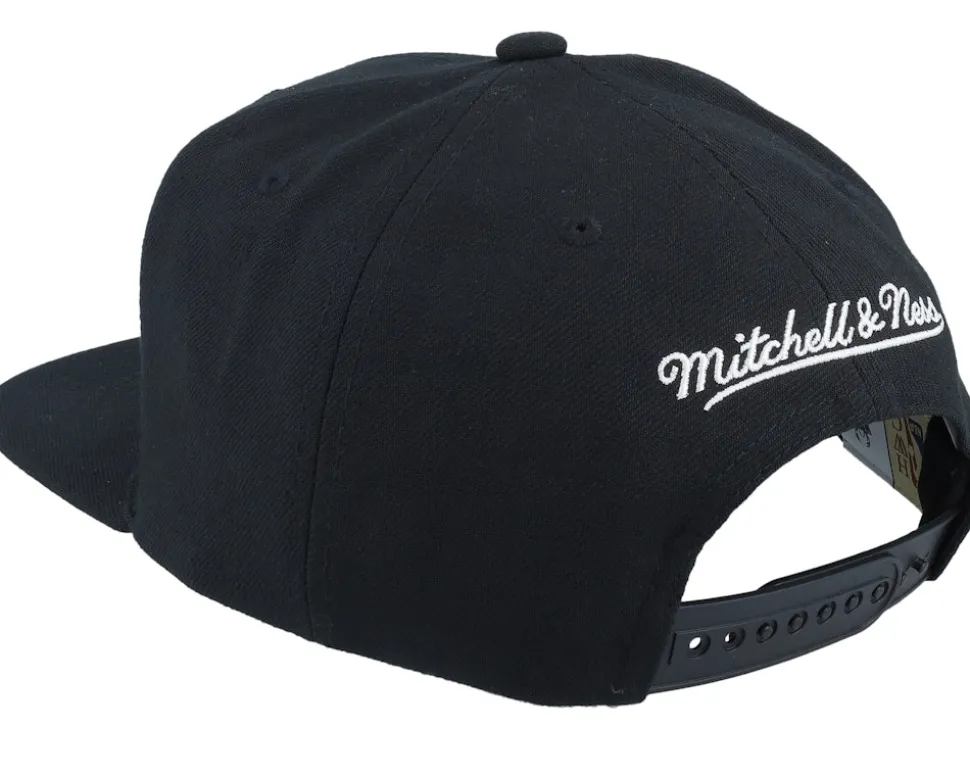 Milwaukee Bucks Neon Tropical Hwc Black Snapback - Mitchell & Ness