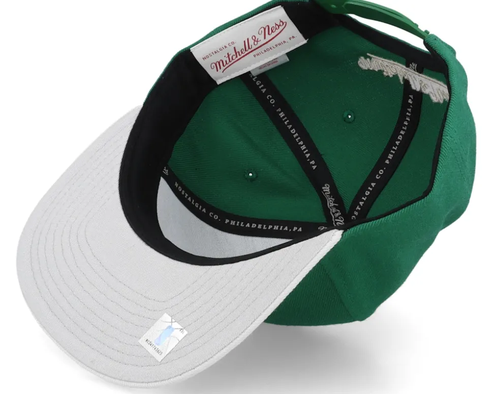 Milwaukee Bucks Team 2 Tone 2.0 Green/Tan Snapback - Mitchell & Ness