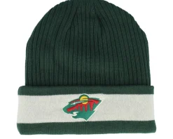 Minnesota Wild Beanie Cuff Dark Green/Natural Cuff - Fanatics